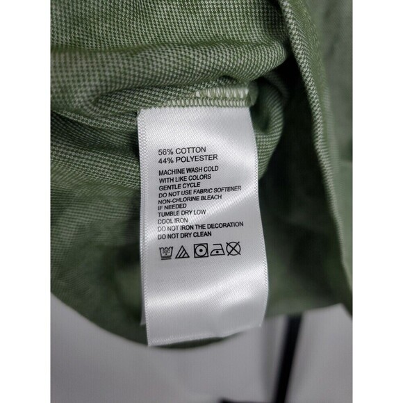 Tommy Bahama Green Men's Swordfish Logo Polo Shirt Size Large - Picture 7 of 7